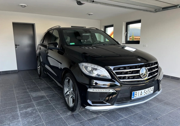 Mercedes-Benz ML cena 154900 przebieg: 79690, rok produkcji 2012 z Białystok małe 631